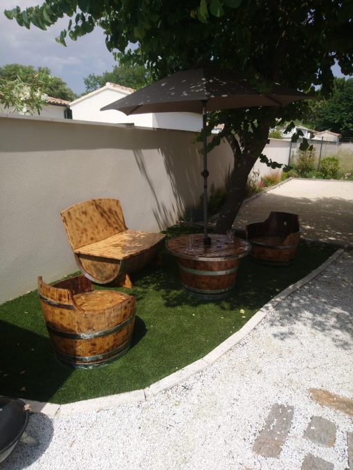 Ensemble salon de jardin