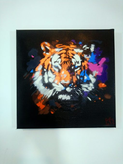 Tableau TIGRE COLORE