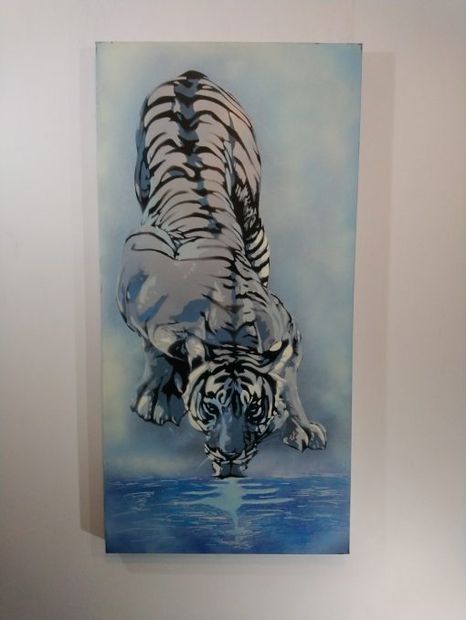 Tableau TIGRE GLACE